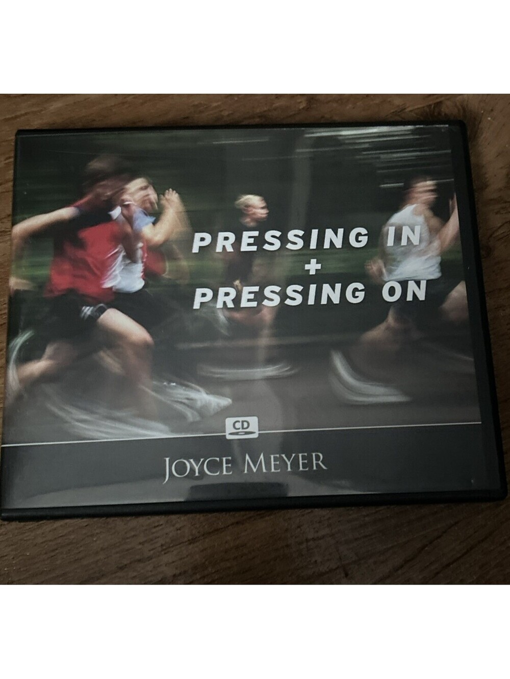 Pressing In + Pressing On by Joyce Meyer...Audiobook... only 3 CDs